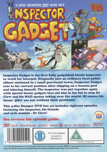 Inspector Gadget The collection (Ej svensk text)