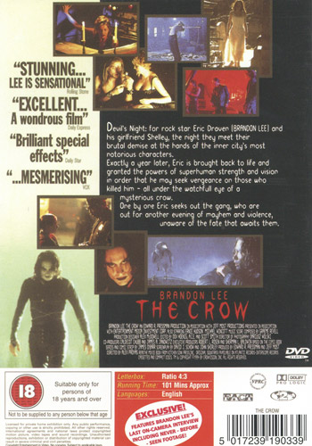 The Crow (Ej svensk text)