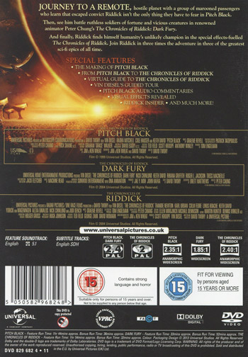 Riddick / Collection (Ej svensk text)