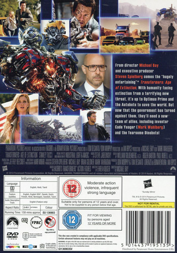 Transformers 4 - Age of extinction