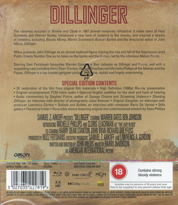 Dillinger (Ej svensk text)