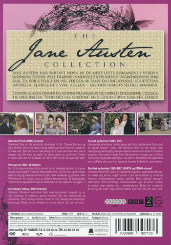 Jane Austen Collection (Norskt omslag)