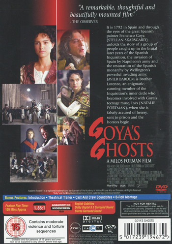 Goya's ghosts (Ej svensk text)