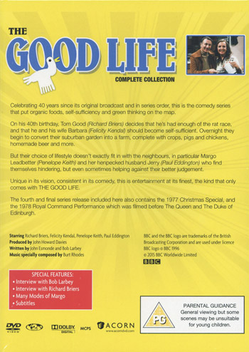 The Good Life / Complete series (Ej svensk text)