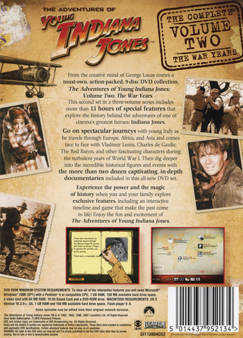 Young Indiana Jones Vol 2  (Ej svensk text)