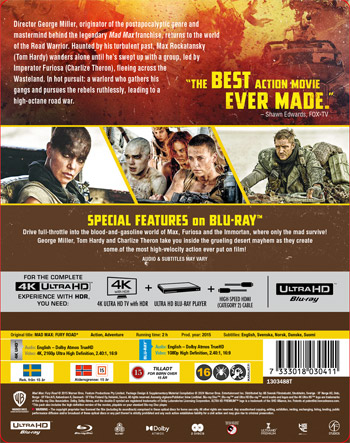 Mad Max 4 - Fury Road (Ltd Steelbook)