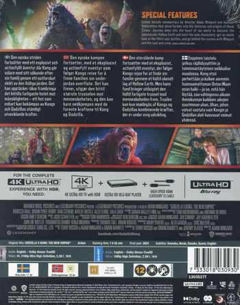 Godzilla x Kong: The new empire / Ltd Steelbook