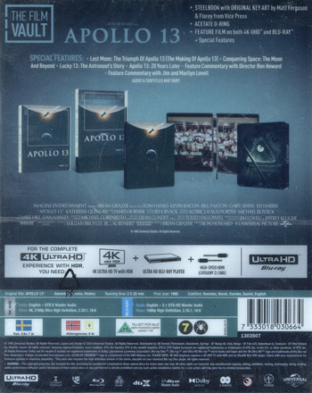 Apollo 13 / Vault Ltd Steelbook