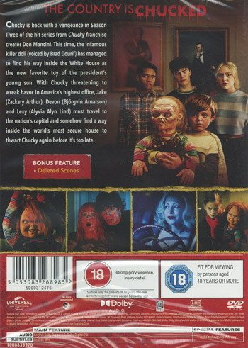 Chucky / Säsong 3 (Ej svensk text)
