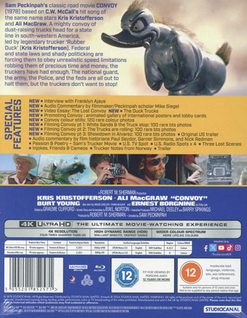 Konvoj (Ej svensk text) Ltd Steelbook