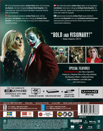 Joker 2: Folie 'A Deux / Ltd Steelbook