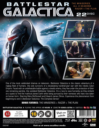 Battlestar Galactica / Complete coll.+movies