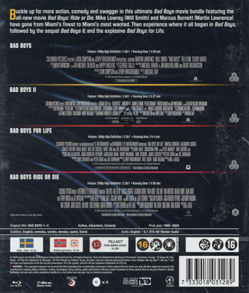 Bad boys 1-4