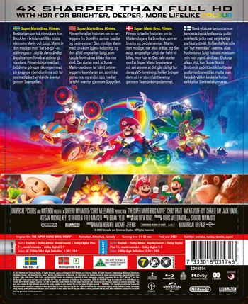 Super Mario Bros - Filmen/Ltd steelbook