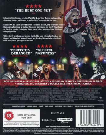 Terrifier 3 (Ej svensk text)