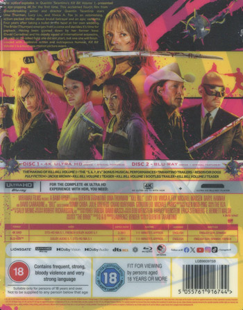 Kill Bill: Vol 1 Ltd Steelbook (Ej svensk text)