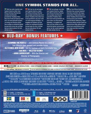 Captain America 4 / Brave New World - Ltd Steelb