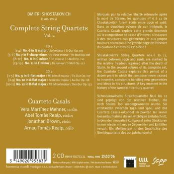 Complete String Quartets Nos 6-12