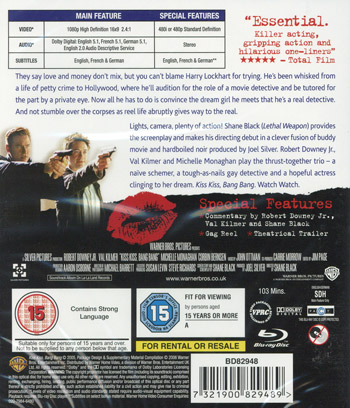 Kiss Kiss Bang Bang (Ej svensk text)