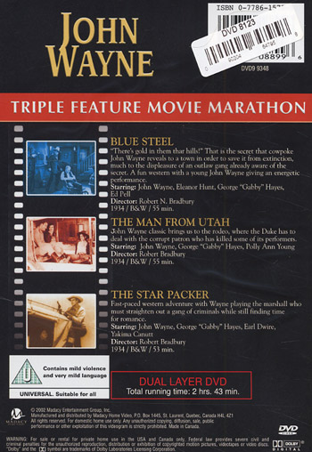 Wayne John: Triple movie marathon