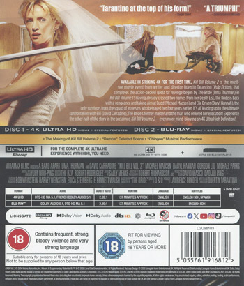 Kill Bill: Vol 2 (Ej svensk text)