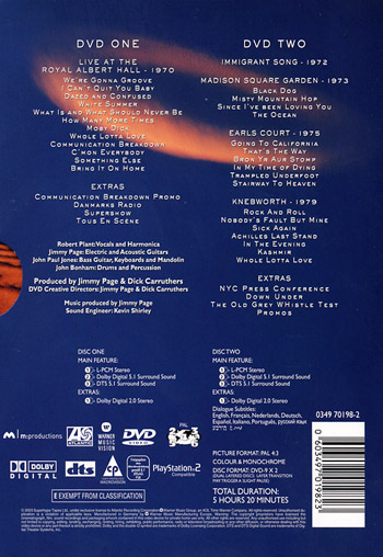 Led Zeppelin DVD