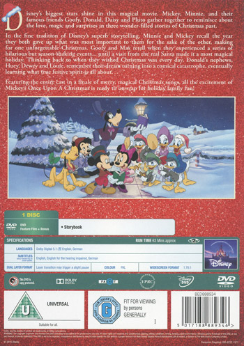 Mickey's Once Upon a Christmas (Ej svensk text)