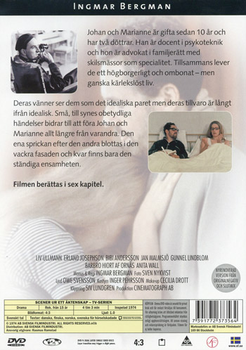 Ingmar Bergman / Scener ur ett äktenskap/TV-seri