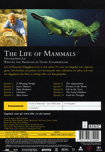 Life of mammals / Hela serien