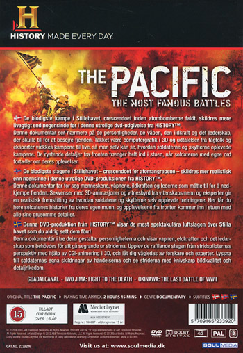 The pacific - Most famous battles