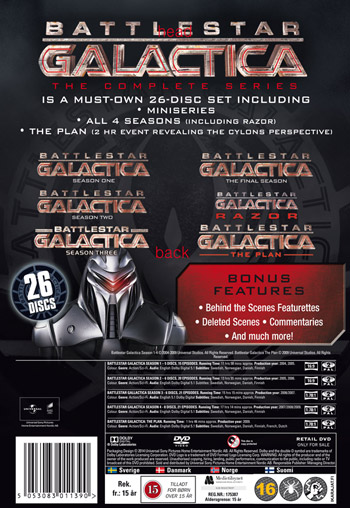 Battlestar Galactica / Complete series + Plan