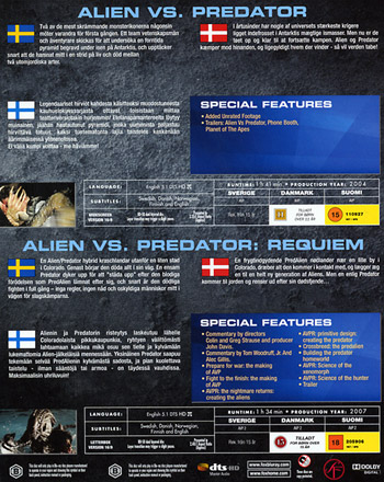 Alien vs Predator + Alien vs Predator 2