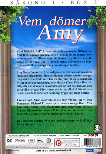 Vem dömer Amy / Säsong 1:2