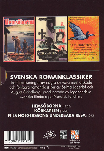 Svenska romanklassiker - 3 filmer