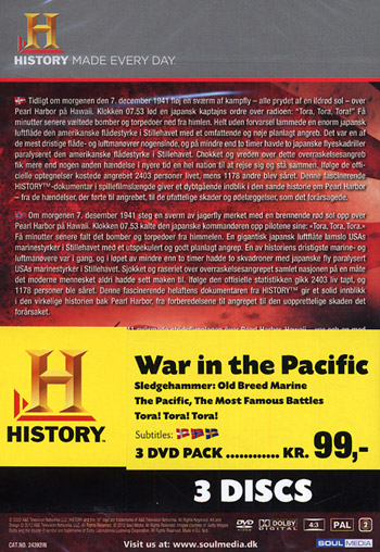 War in the Pacific / History channel Box