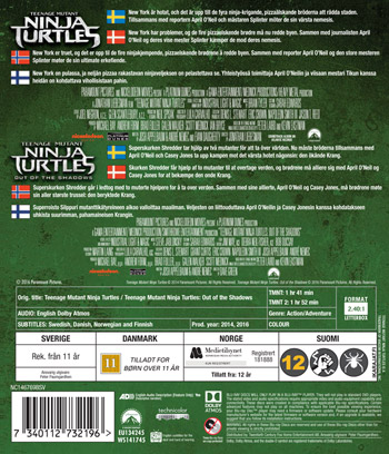 Teenage Mutant Ninja Turtles 1+2