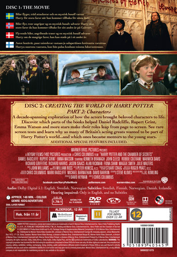 Harry Potter 2 + Dokumentär