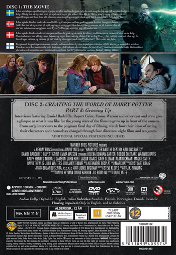 Harry Potter 8 + Dokumentär