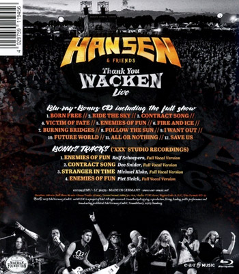 Thank you Wacken - Live 2016