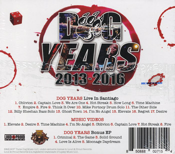 Dog years Live 2013-2016 (Digi)