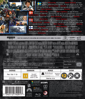 Transformers 4 - Age of extinction