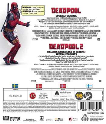 Deadpool 1+2