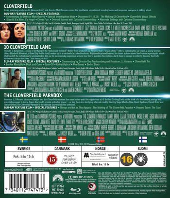 Cloverfield 1-3 collection