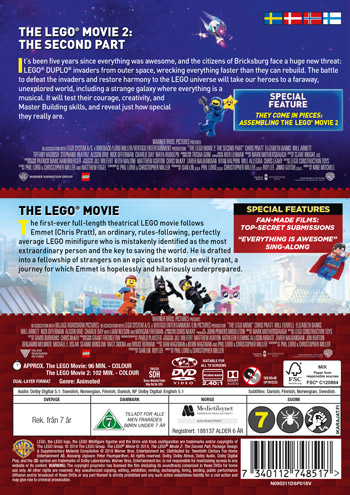 Lego Filmen 1+2