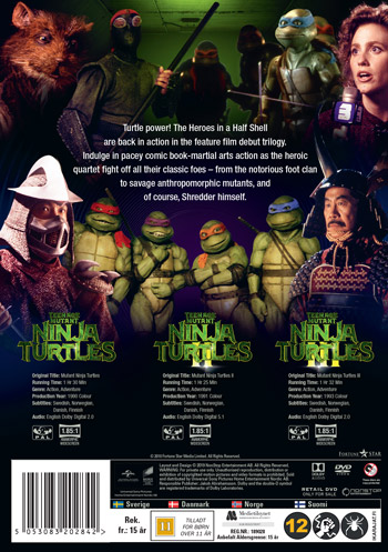 Teenage Mutant Ninja Turtles 1-3