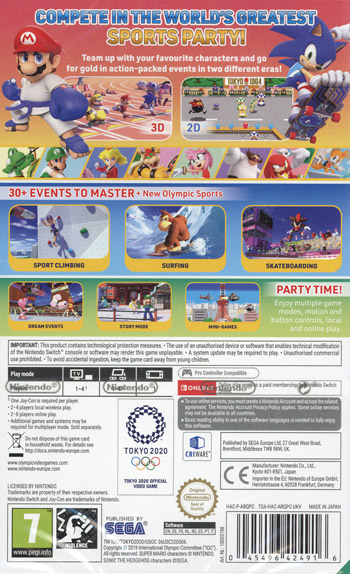 Mario & Sonic Olympic Tokyo 2020