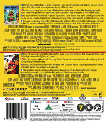 Angry Birds 1+2 - Filmerna