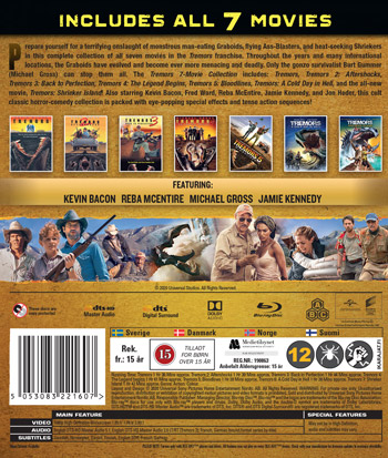 Tremors / 7-movie collection