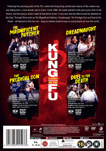 Kung-Fu classics vol 2 - 4 filmer