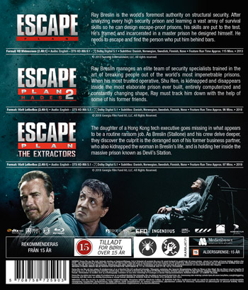 Escape plan 1-3